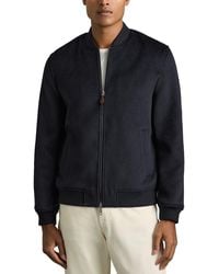 Reiss - Harlan Wool Bomber Jac Wool-Blend Casual Jacket - Lyst