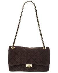 Isabella Rossetti - Maeve Quilted Suede Crossbody - Lyst