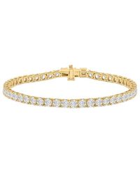 Lab Grown Diamonds - 14K 6.00 Ct. Tw. Lab-Grown Diamond Tennis Bracelet - Lyst