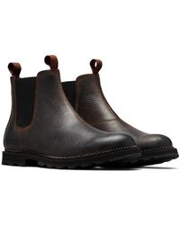 sorel men's slip on boots