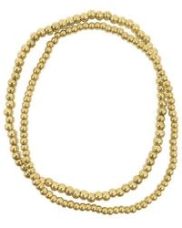 Adornia - 14k Plated Stretch Bracelet - Lyst