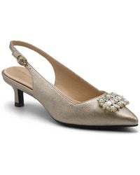 Adrienne Vittadini - Savblanc Sling Back Pump - Lyst
