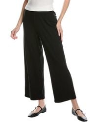 Eileen Fisher - Variegated Rib Wide Pant - Lyst