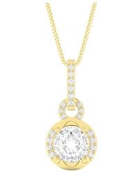 Amairah - 14K 3.00 Ct. Tw. Lab-Grown Diamond Pendant Necklace - Lyst