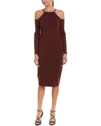 Trina Turk Lu Lu Sheath Dress - Red