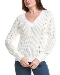 Isla - Eva Cable Knit Sweater - Lyst