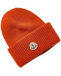 Moncler - Wool & Cashmere-Blend Beanie - Lyst