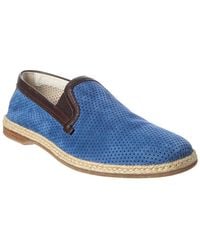 Dolce & Gabbana - Pantofola Suede & Leather Loafer - Lyst
