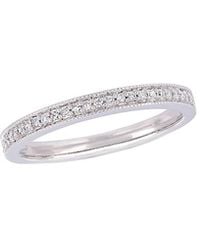Diamond Select Cuts - 14K 0.14 Ct. Tw. Diamond Semi-Eternity Ring - Lyst