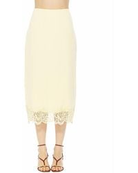 Alexia Admor - Ashen Pencil Skirt - Lyst