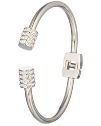 Eye Candy LA - The Luxe Collection Titanium Cz Makayla Cuff Bracelet - Lyst