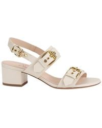 Agl Attilio Giusti Leombruni - Lala Straps Leather Sandal - Lyst