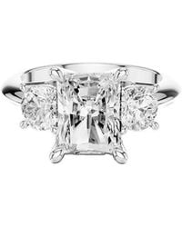 Amairah - 14K 3.50 Ct. Tw. Lab-Grown Diamond 3 Stone Ring - Lyst
