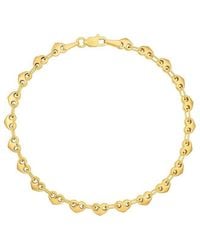 HAWLEY ST - 14K Heart Bracelet - Lyst