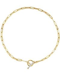 Reiss - 14k 0.18 Ct. Tw. Diamond Necklaces - Lyst