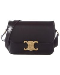 Celine - Teen Triomphe Leather Shoulder Bag - Lyst