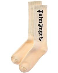 Palm Angels - Logo Socks - Lyst
