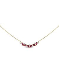Haus of Brilliance - 14K Diamond & Station Necklace - Lyst