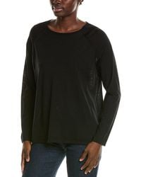 Eileen Fisher - Petite Wool Crewneck Sweater - Lyst