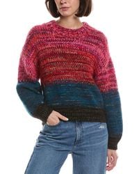 Mother - The Crop Wool & Alpaca-Blend Pullover - Lyst