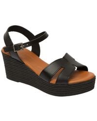 Menina Step - Sara Leather Espadrille - Lyst