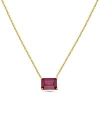 Forever Creations Signature - Forever Creations 14K 2.50 Ct. Tw. Ruby Necklace - Lyst