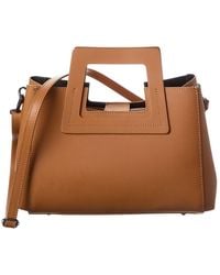 Italian Leather - Top Handle Bag - Lyst