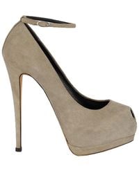 Giuseppe Zanotti - Suede Platform Pump (authentic Pre-loved) - Lyst