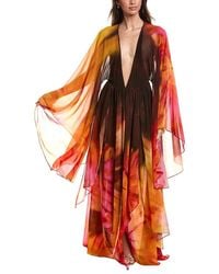 retroféte - Shelby Silk Dress - Lyst