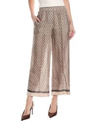 Brunello Cucinelli - Pull-On Silk Pant - Lyst