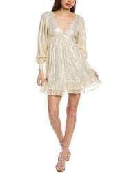 Saltwater Luxe - Lurex Mini Dress - Lyst