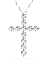 Diamond Select Cuts - 14K 4.00 Ct. Tw. Diamond Pendant Necklace - Lyst