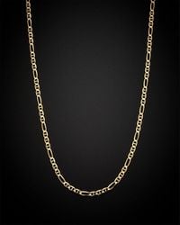 Italian Gold - 14k Ficonucci Link Necklace - Lyst