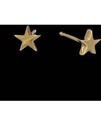 Italian Gold - 14K Mini Star Studs - Lyst
