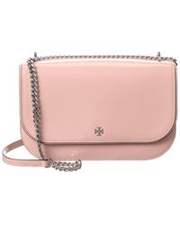 Tory Burch - Emerson Patent E/W Flap Adjustable Leather Shoulder Bag - Lyst
