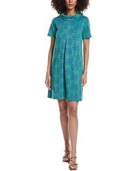 tyler boe - Kristen Inverted Pleat Jacquard Mini Dress - Lyst