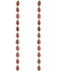 Eye Candy LA - Cz Linear Earring - Lyst