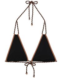 Reiss - Effie Triangle Bikini Top - Lyst