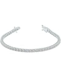 Lab Grown Diamonds - 14K 7.00 Ct. Tw. Lab Grown Diamond Tennis Bracelet - Lyst