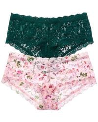 Hanky Panky - Set Of 2 Signature Lace Boyshort - Lyst