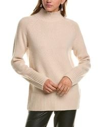 Reiss - Gloria Wool & Cashmere-Blend Funnel Neck Sweater - Lyst