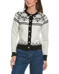Generation Love - Sade Fairisle Wool-Blend Cardigan - Lyst
