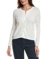 Tahari - The Steele Cardigan - Lyst