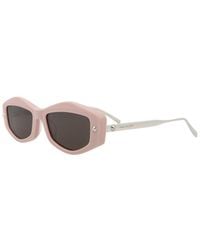 McQueen - 55Mm Sunglasses - Lyst