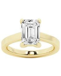 Lab Grown Diamonds - 14K 3.00 Ct. Tw. Lab-Grown Diamond Solitaire Engagement Ring - Lyst