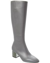 Michael Kors - Ali Runway Leather Knee-High Boot - Lyst