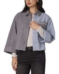 Wit & Wisdom - Two Tone Shirt Jacket - Lyst