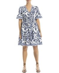 Max Studio - Tiered Mini Dress - Lyst