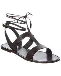 Weekend by Maxmara - Lemma Leather Sandal - Lyst