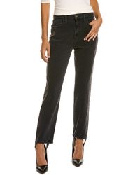 FAVORITE DAUGHTER - The Evelyn High-rise Storm Slim Straight Jean - Lyst